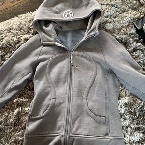 Lululemon Scuba Hoodie - Glitter Gray